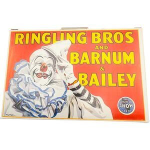 Lefton Ringling Bros Barnum Bailey Circus Roadside USA Billboard 10522 in Box